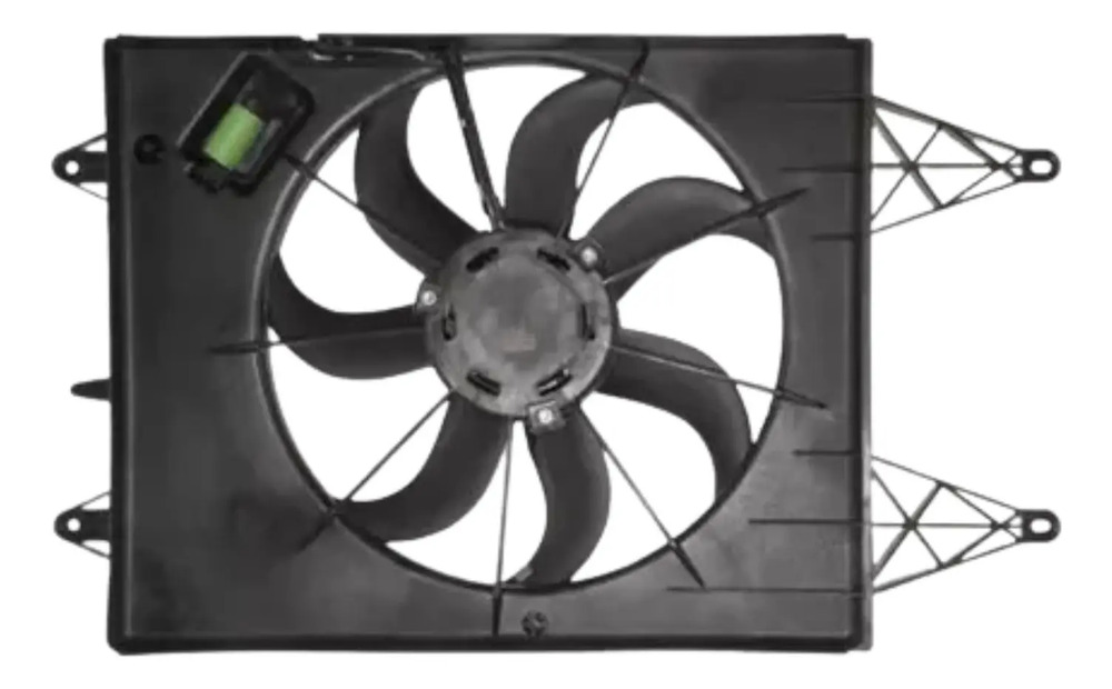 Electro Ventilador Volkswagen Suran Fox 2009/2017 Original - Imagen 2