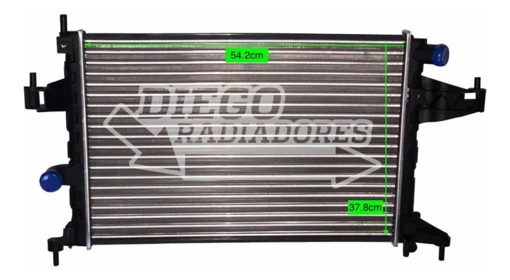 Radiador Chevrolet Montana 1.8 Nafta - Imagen 2