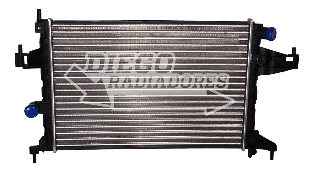 Radiador Chevrolet Corsa 1.8 N Base S/a - 1.0 C/aa - Imagen 3