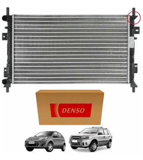 Radiador Ford Ecosport 1.6 N 2005/2012 Original Denso