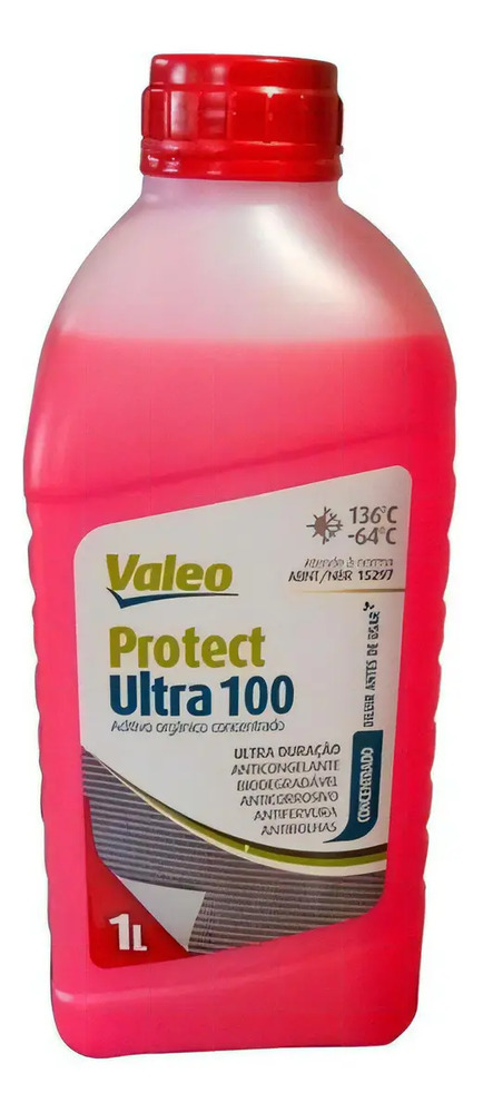 Agua De Radiador Valeo Rosa Chicle - Imagen 2