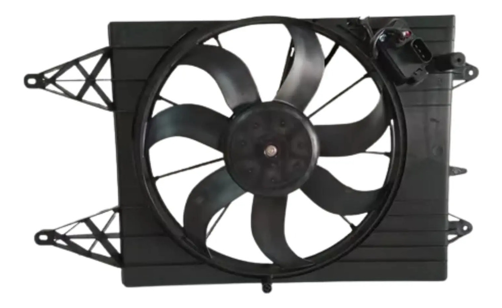 Electro Ventilador Completo Vw Fox 1.6 C/a 2011/2014 Denso - Imagen 2