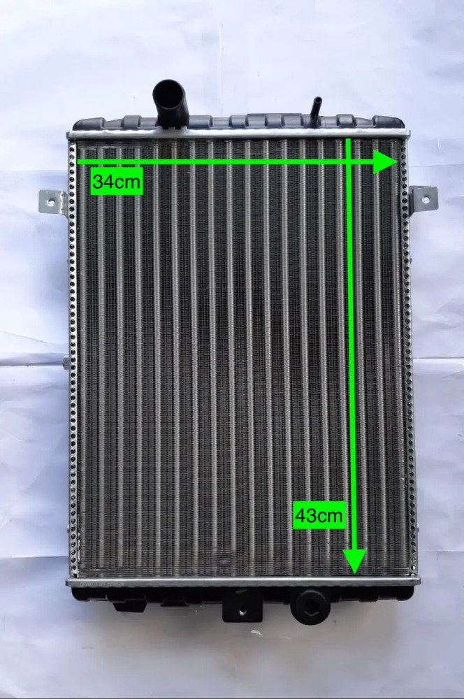 Radiador Volkswagen Amazon 1.6 N 1991/1994 - Imagen 3