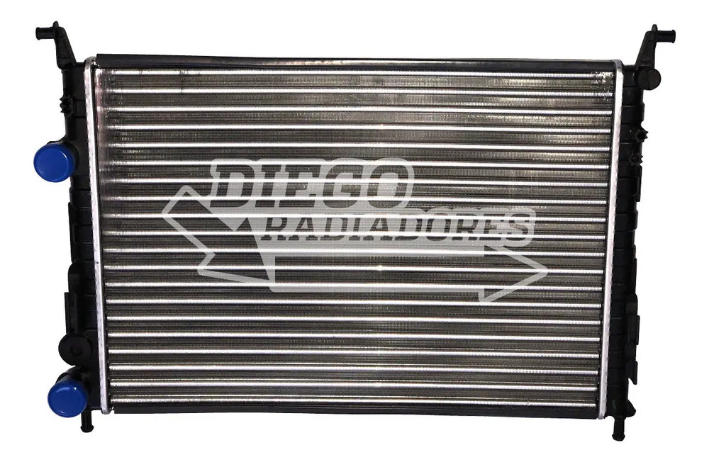 Radiador Fiat Idea 1.3 1.4 S/aa 16.5x25.7x2.2 - Imagen 2