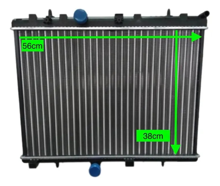 Radiador Citroen C5 2.0 N I C/a/a - C5 2.0 Hdi C/a/a - Imagen 2