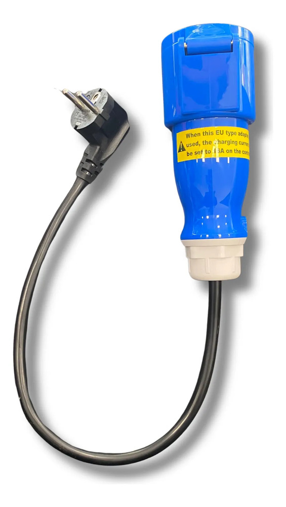 Adaptador De Enchufe Cargador De Coche Eléctrico Schuko