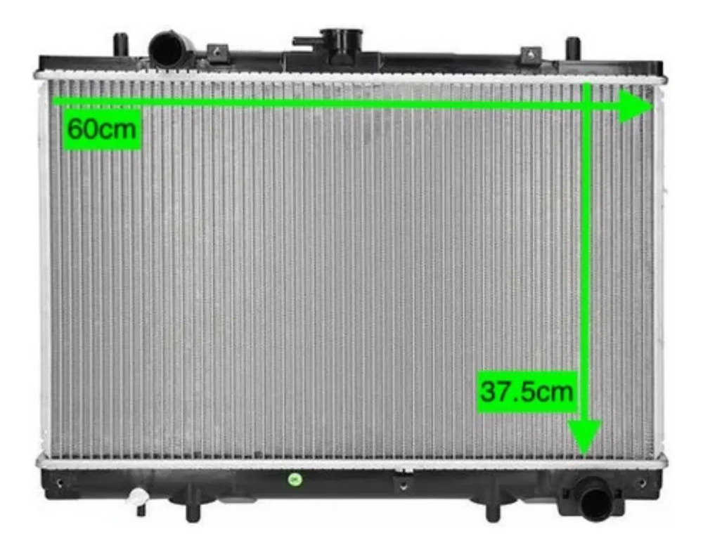 Radiador Mitsubishi L200 Tailandesa 2.5 Diesel 2000/2005 - Imagen 3