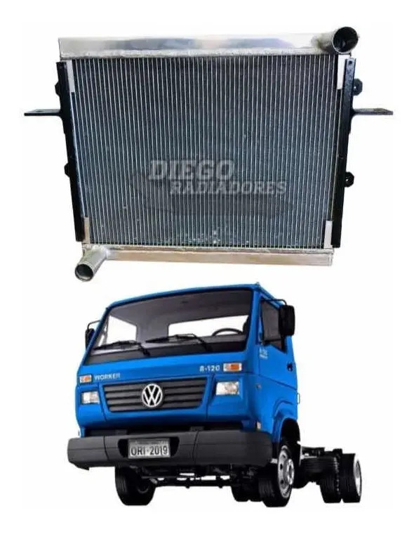 Radiador Volkswagen 8150 - 9150 C/ Intercooler 2008 - Imagen 2