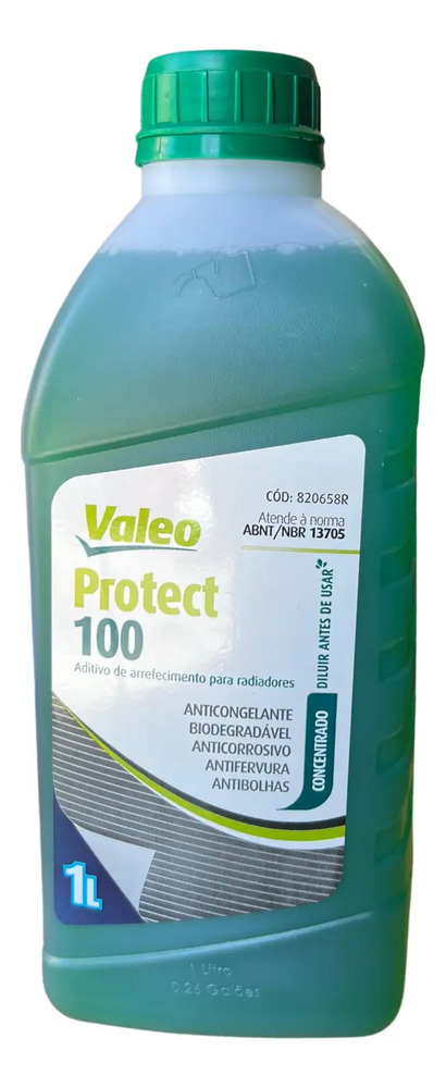 Liquido Refrigerante Valeo Protect Ultra 100 1 Litro Verde - Imagen 2